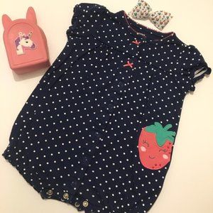 Baby girl romper (12 M)